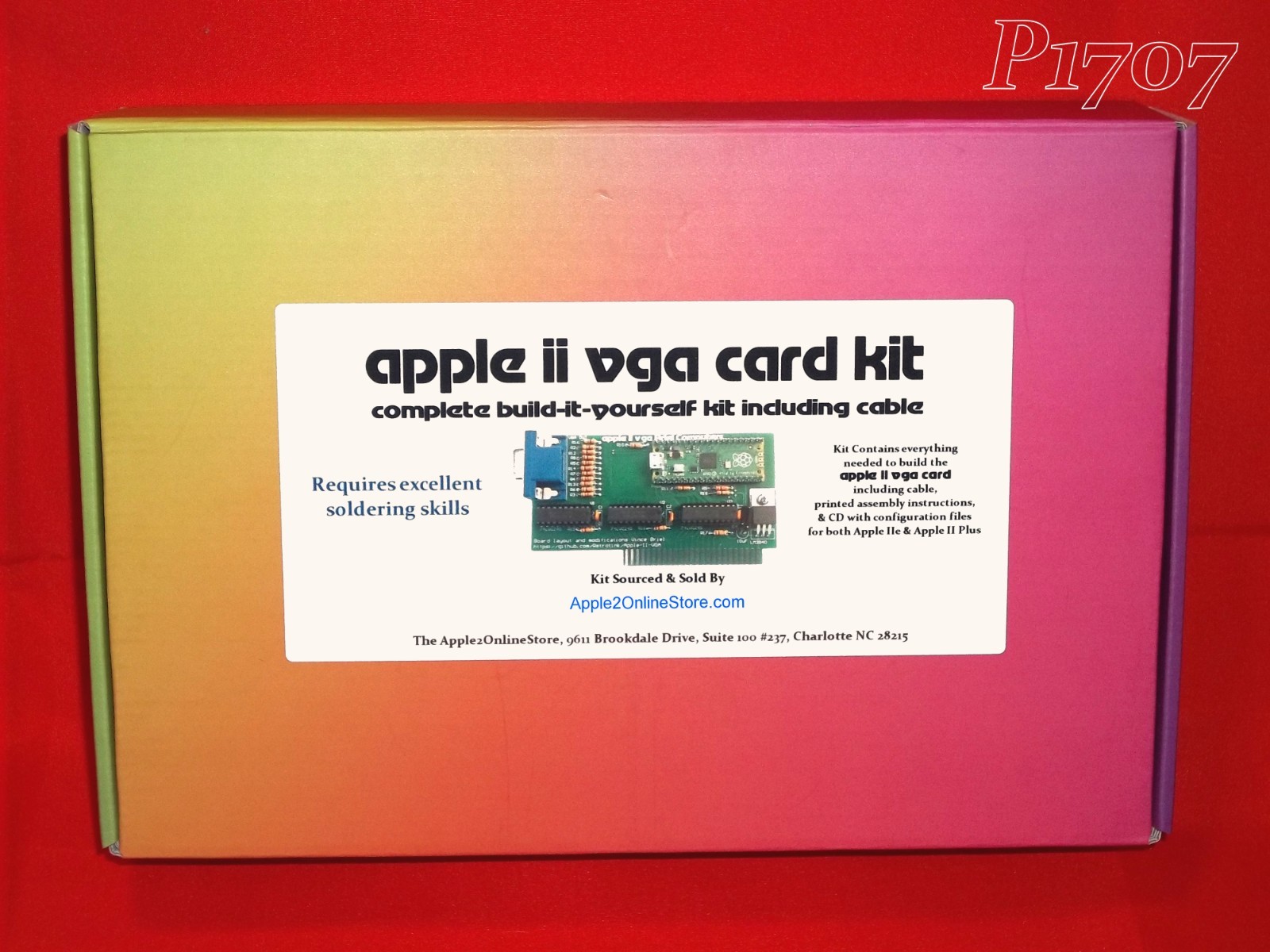 ✅ 🍎 Brand New Apple II VGA Card KIT - Apple II Plus & IIe - Complete Kit