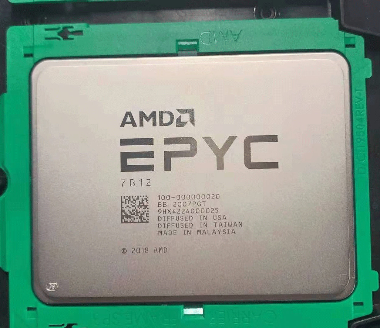 (No lock) AMD epyc Rome 7r12 7r32 7702 7742 7H12 7V12 7B12 CPU processor server