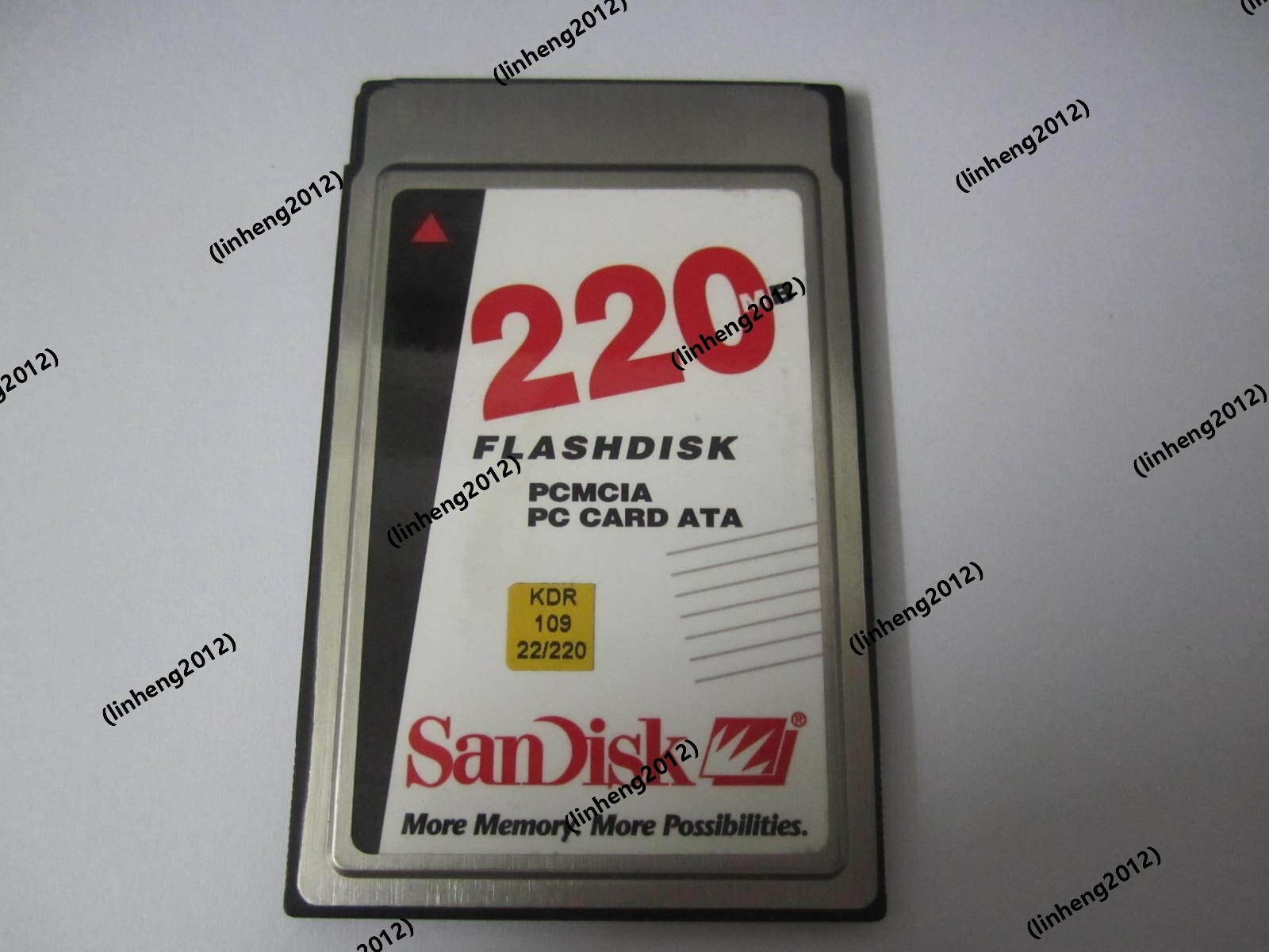 Sandisk  PC Card 220MB Flash disk PCMCIA PC Card