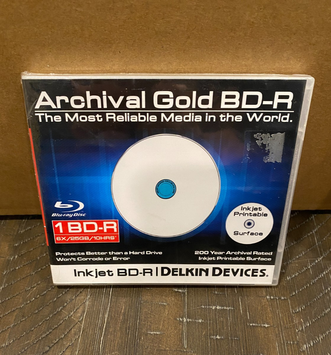 Delkin Devices BD-R Archival Gold Printable - The 200 Year Disc