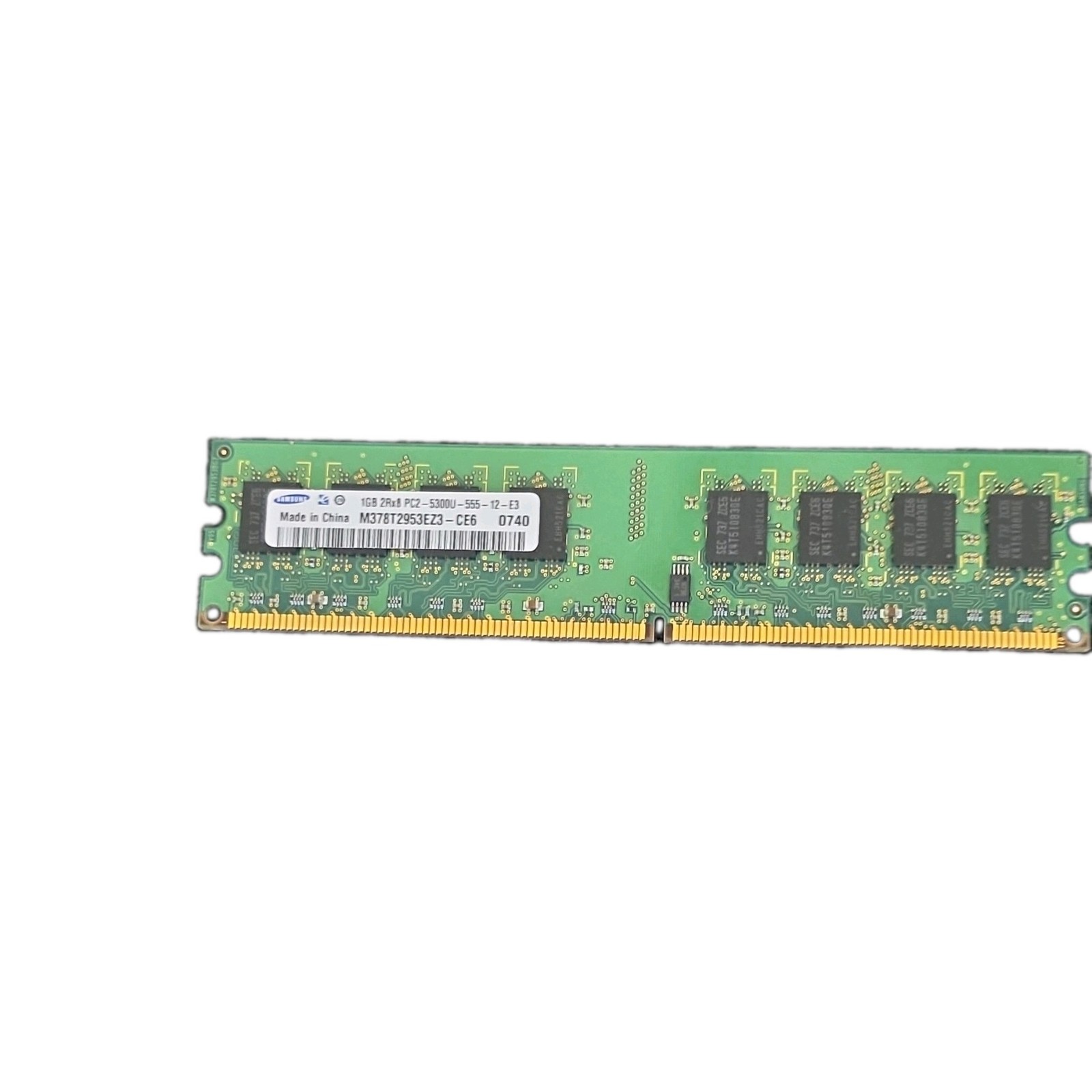 Samsung 1 GB  DDR2 PC2-5300S-555-12-e3 Memory CN M470T2953EZ3-CE6 0728