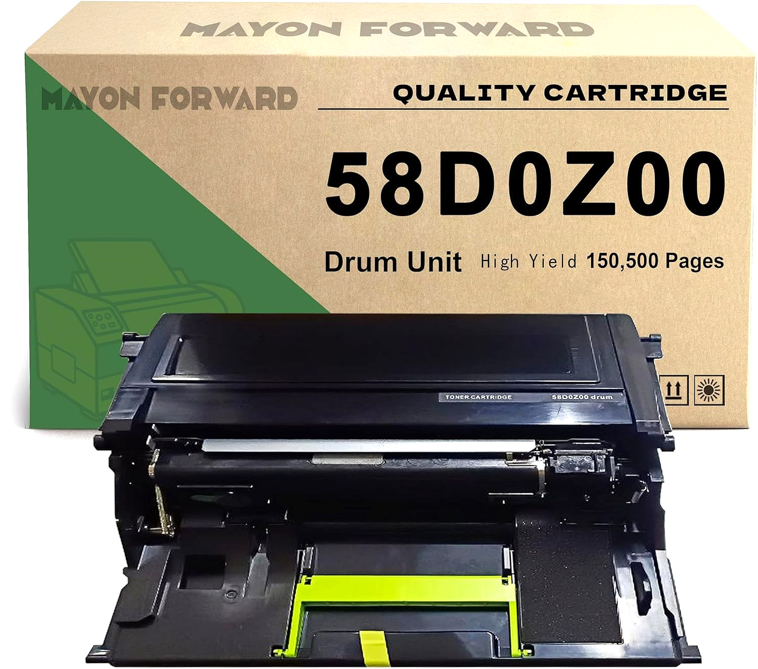 58D0Z00 Drum Unit Replacement – Compatible Imaging Unit for Lexmark MS/MX Series