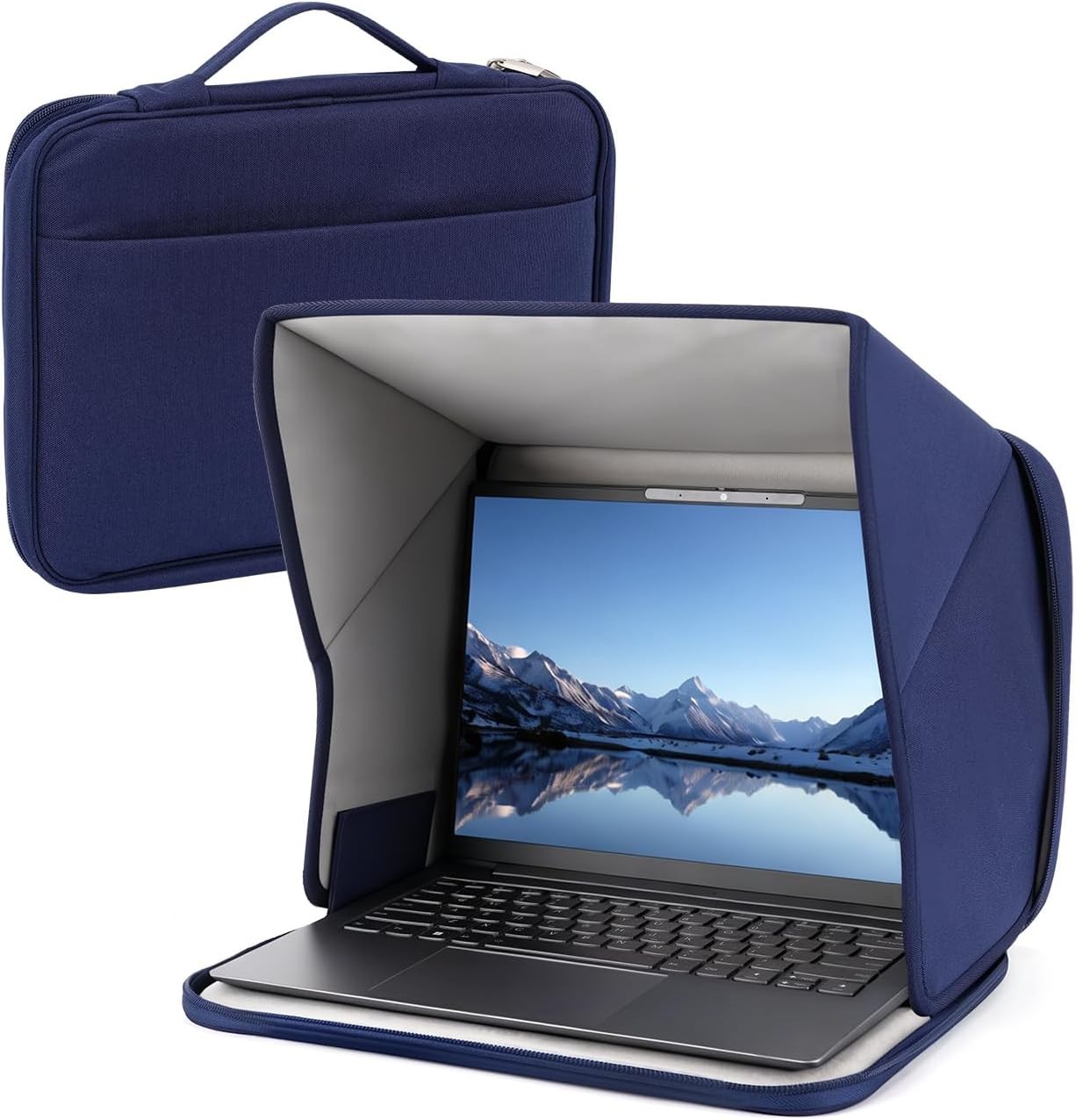 Laptop Sun Shade for Working Outside, Portable Laptop Sleeve for Your Device