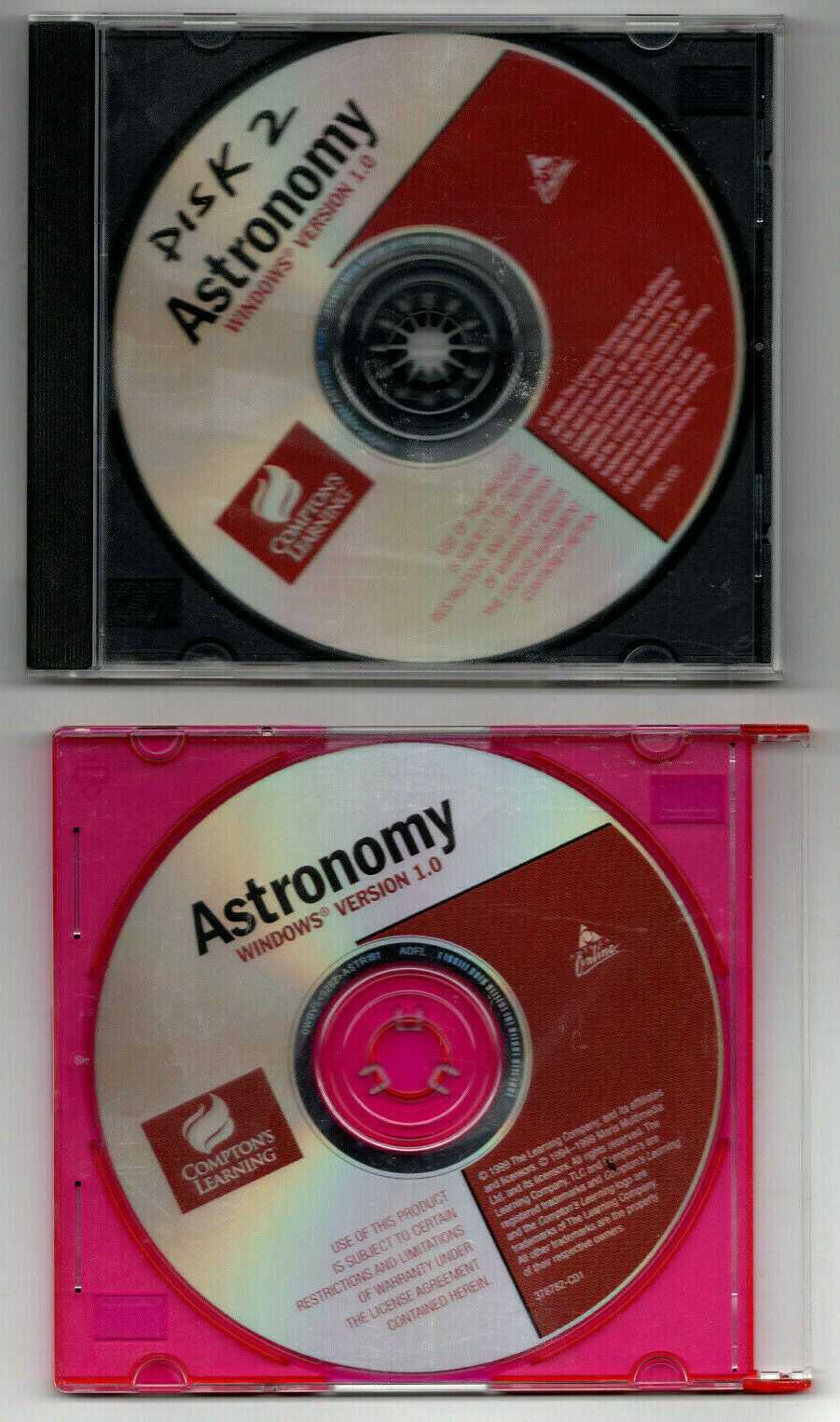 Astronomy - Windows Version 1.0 (PC, 1999, The Learning Company, 2-Disc)