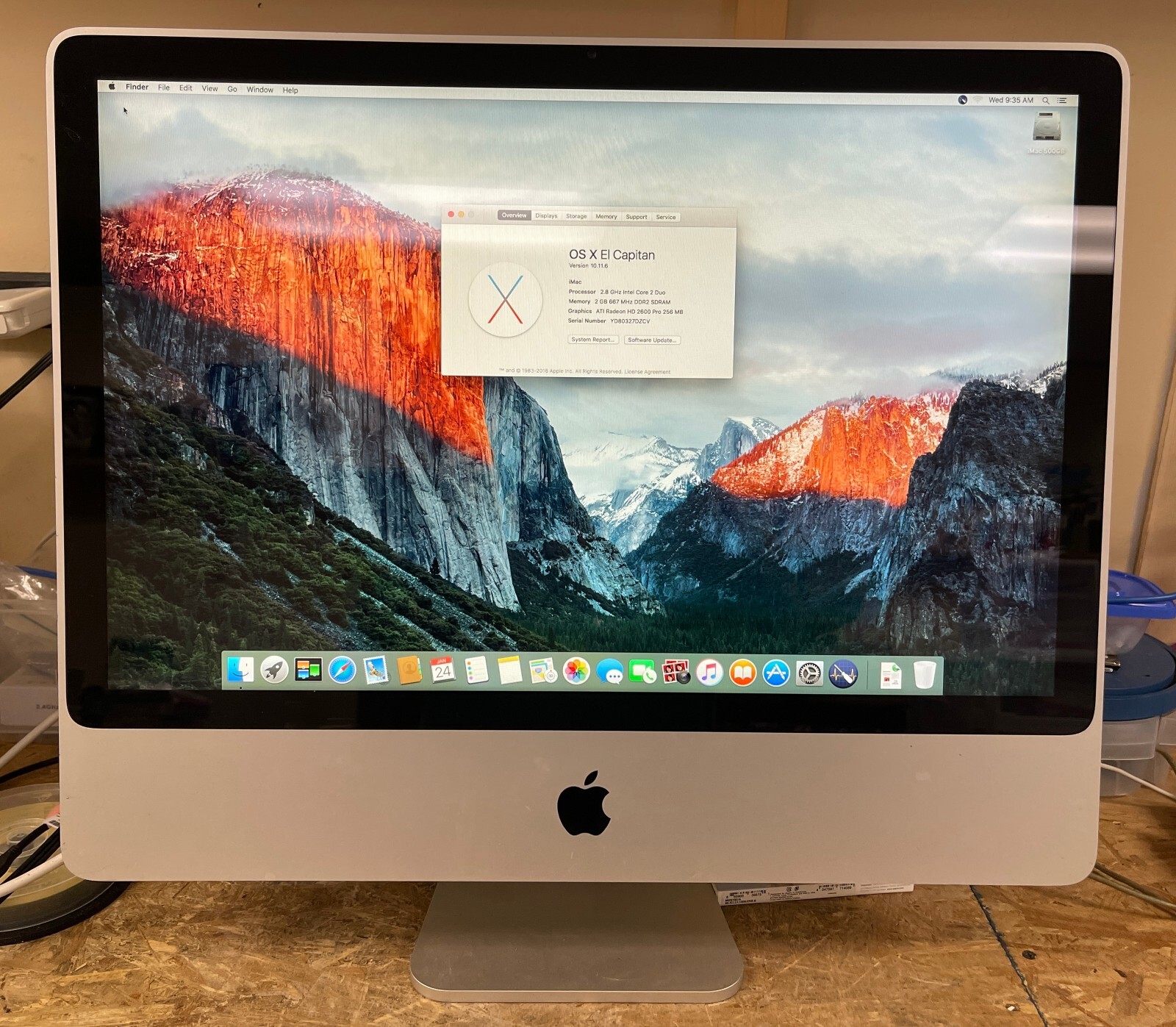Apple iMac 24-inch January 2008 2.8GHz Intel Core 2 Duo (BTO/CTO)