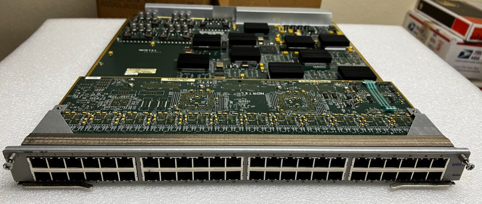 Nortel Passport 8648GTR DS1404092 Routing Switch Module 48 Port Switching 8010
