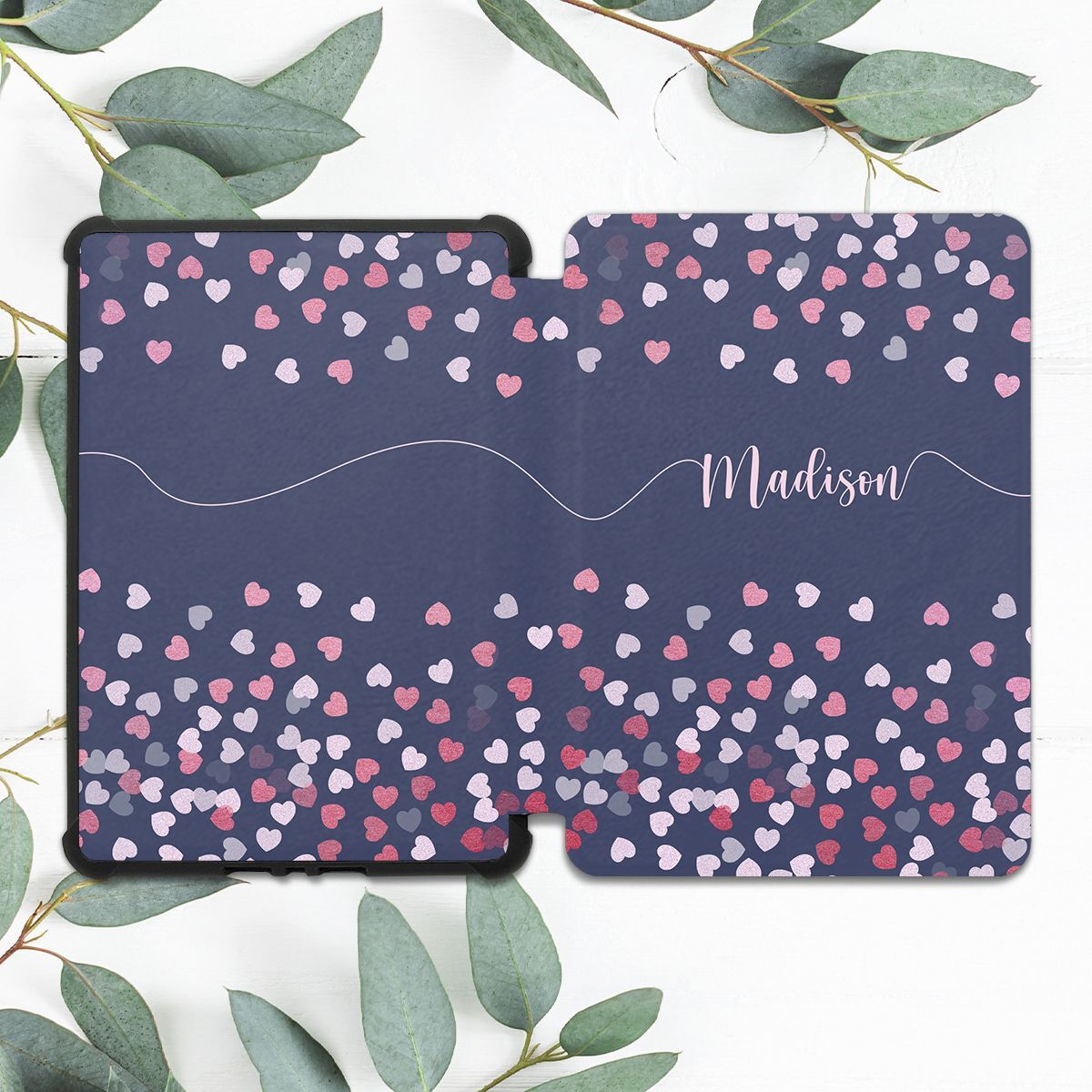 Custom Name Cute Small Hearts Case For All-new Kindle 10th Gen Kindle Paperwhite