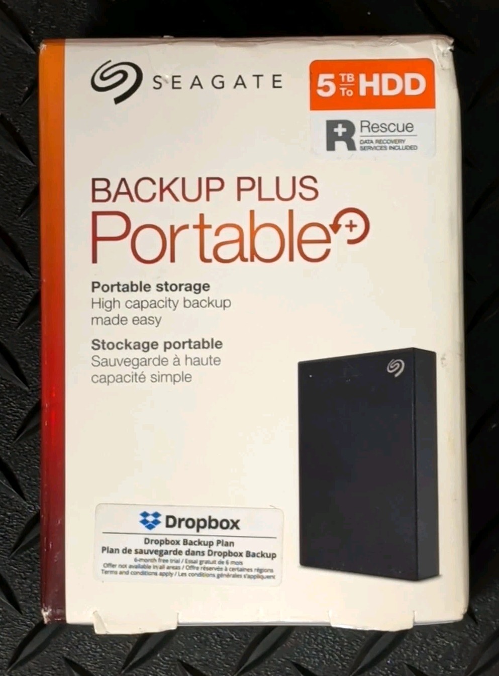 Seagate Backup Plus Portable T5 External Harddrive (STHP5000400)
