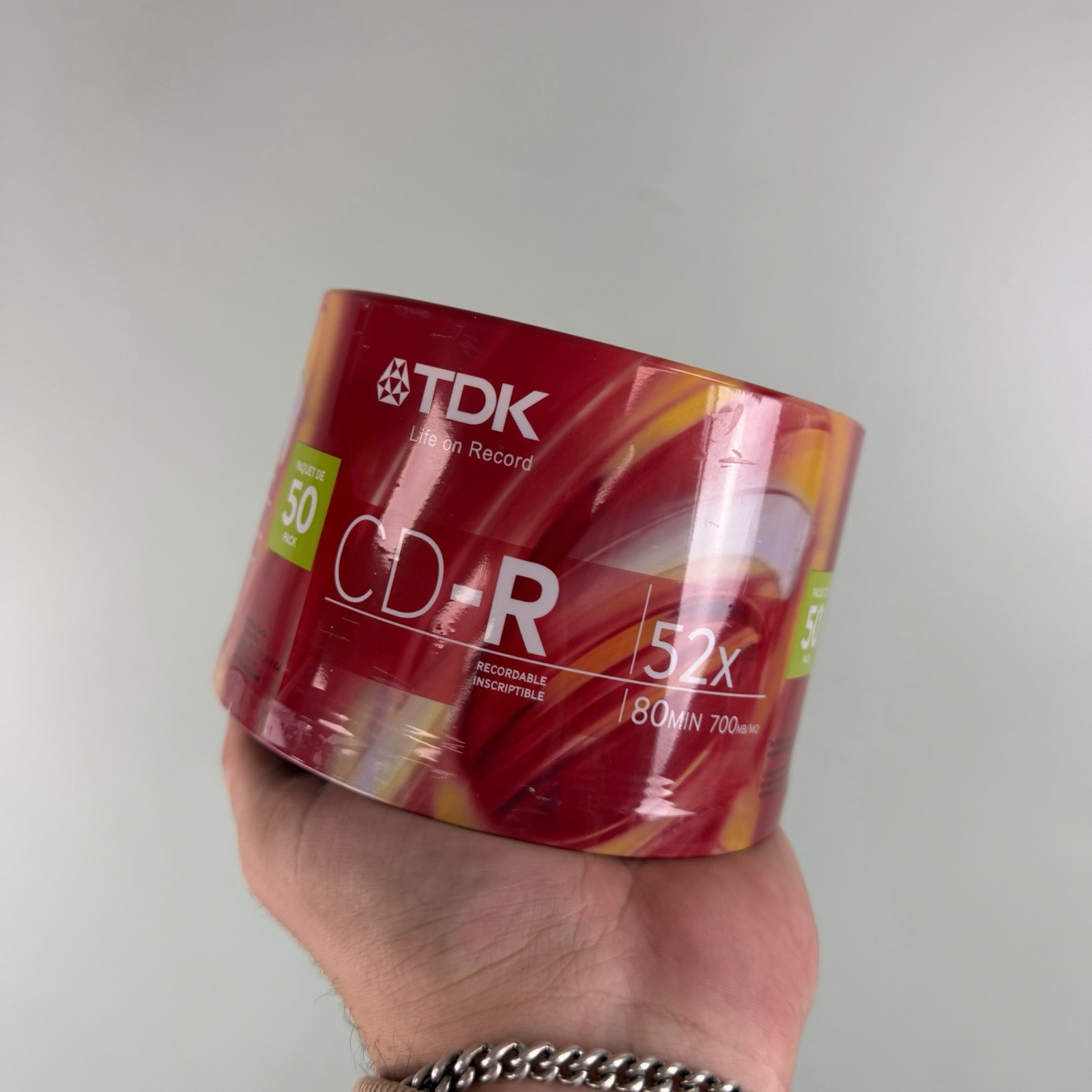 TDK CD-R80CB50 CD-R Data, 80 Minute, 700 MB, 52x 50-Pack Spindle NEW