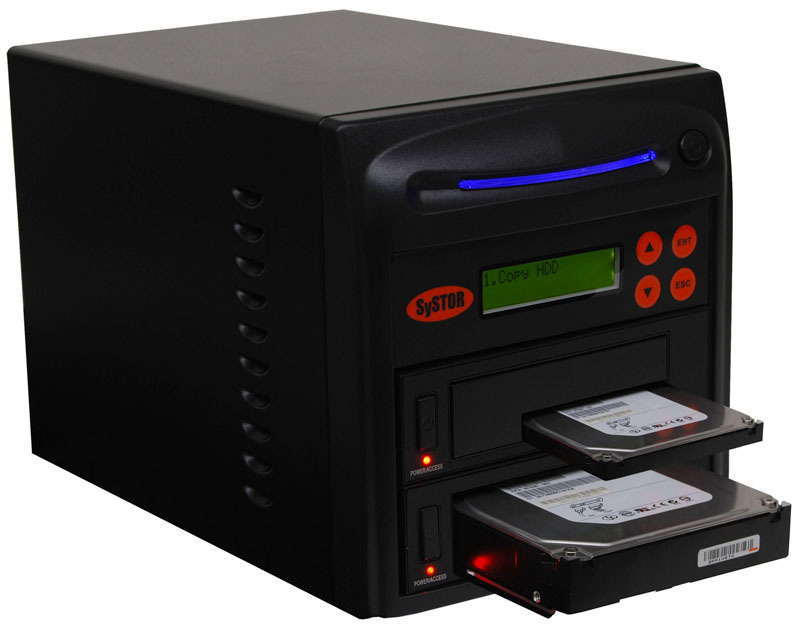 Systor 1:1 SATA SSD HDD Hard Drive Duplicator Sanitizer 5.4GB/Min 2YEAR WARRANTY