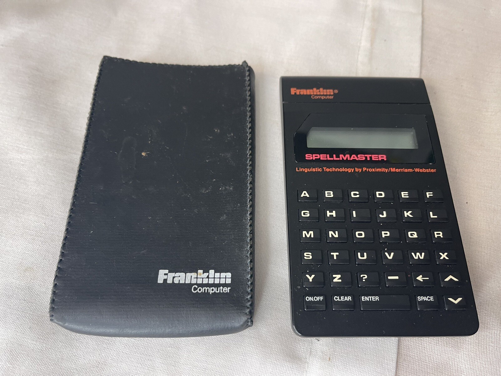 Vintage Franklin Computer Spellmaster WORKS RARE PS-104