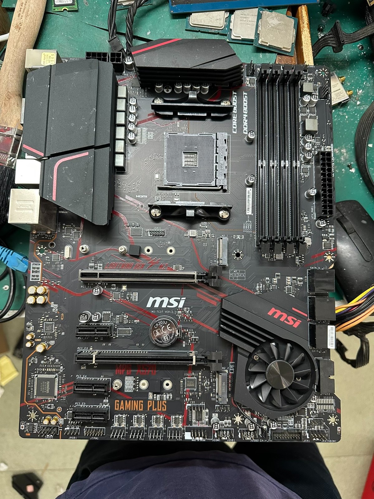 MSI MPG X570 GAMING PLUS AM4 Motherboard AMD X570 Chipset DDR4 Gaming Mainboard