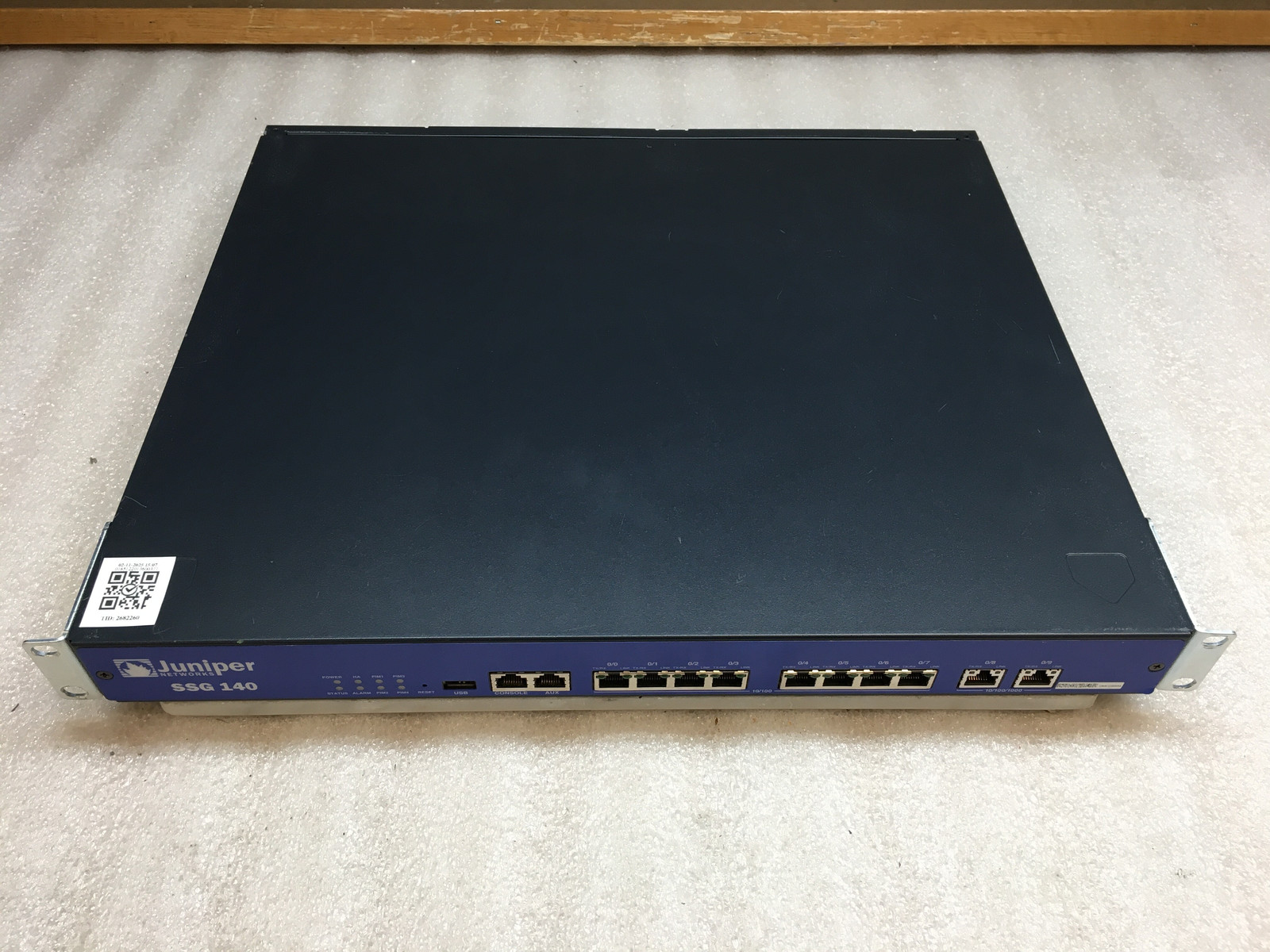 Juniper Networks SSG-140-SB Network Device Secure Services VPN Gateway Firewall