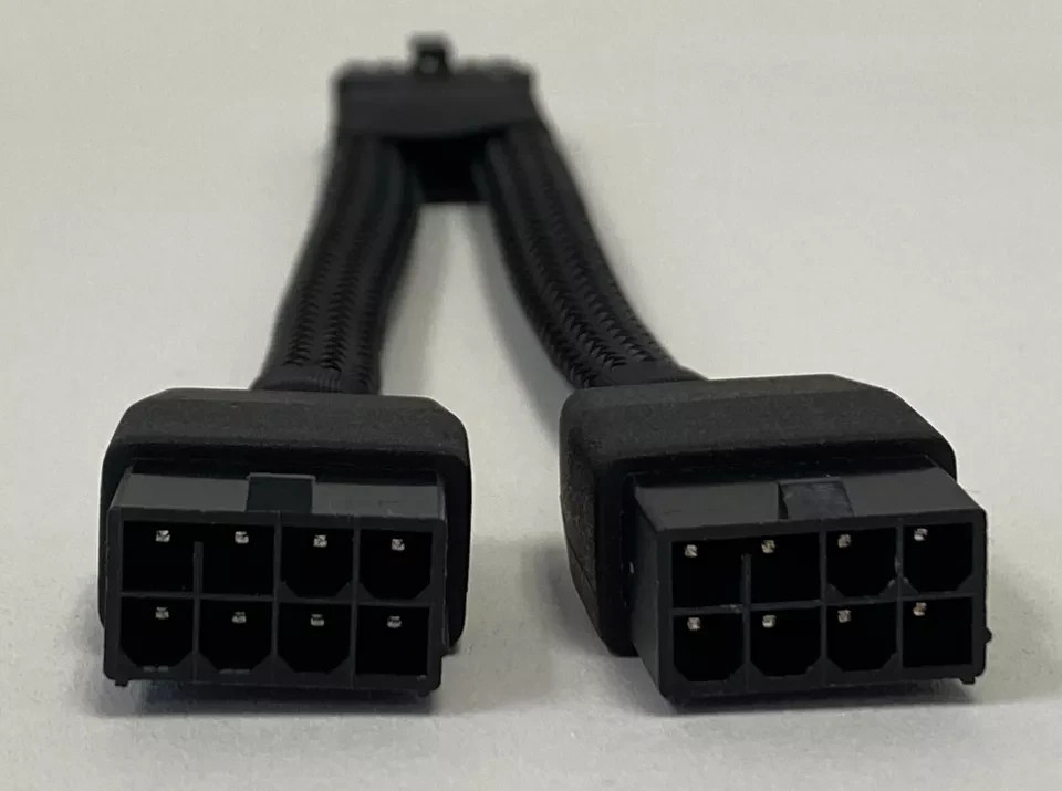 NVIDIA 12VHPWR 16 Pin to 2x8 Pin PCIE Power Adapter Cable RTX 4070 Super GPU New