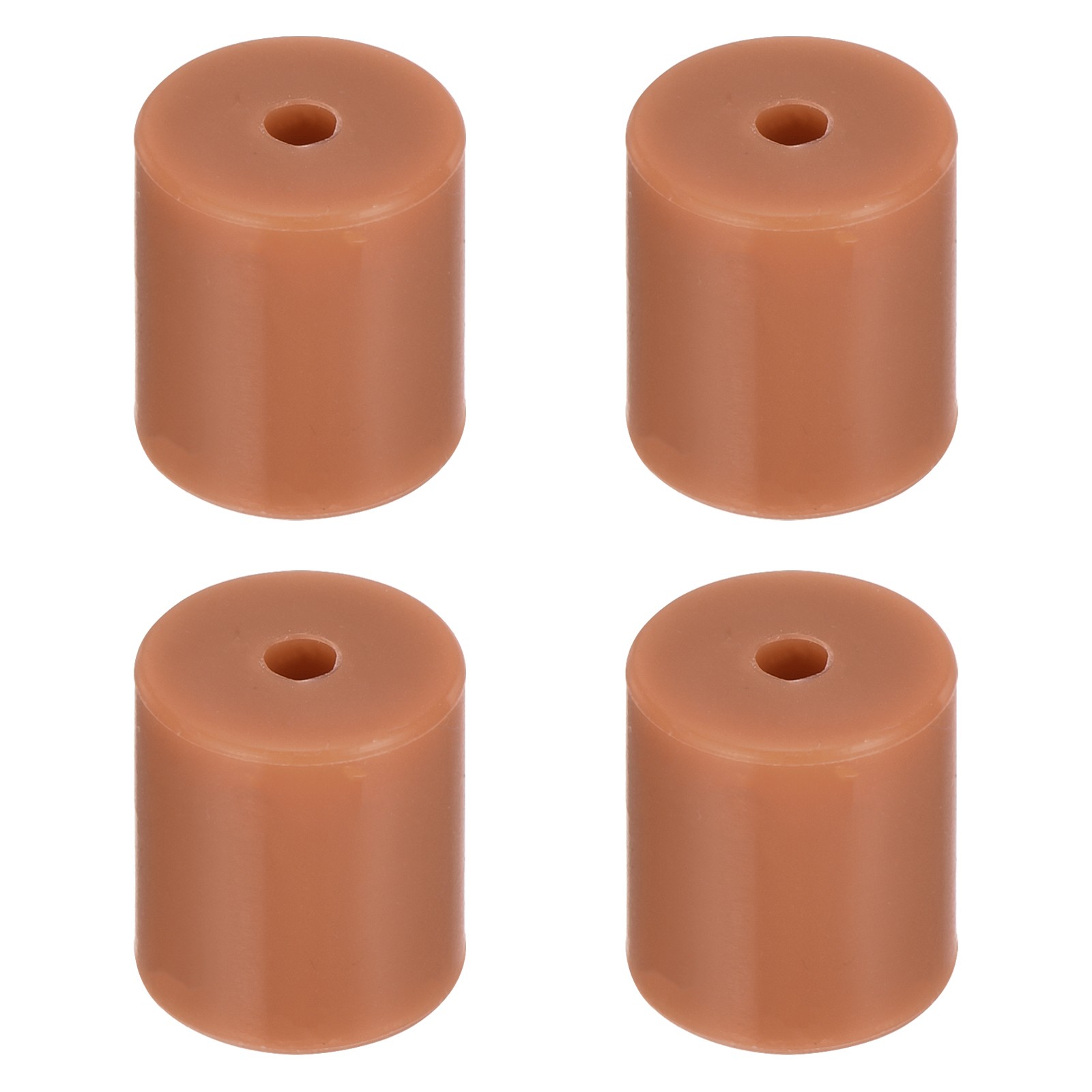 4Pcs Silicone Bed Mounts Leveling Column Silicone Buffer 18mm Brown