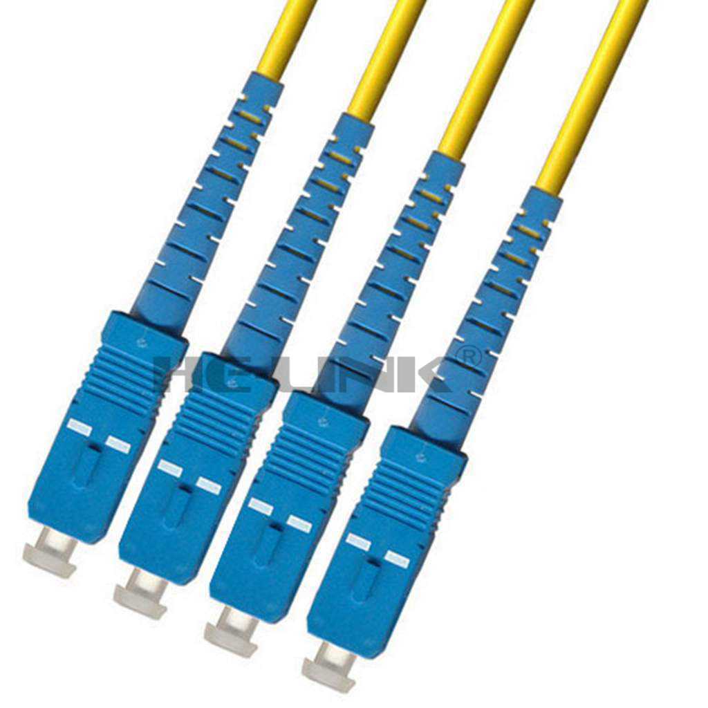 200M SC-SC Outdoor Armored Singlemode 4 Strands Fiber Optic Cable