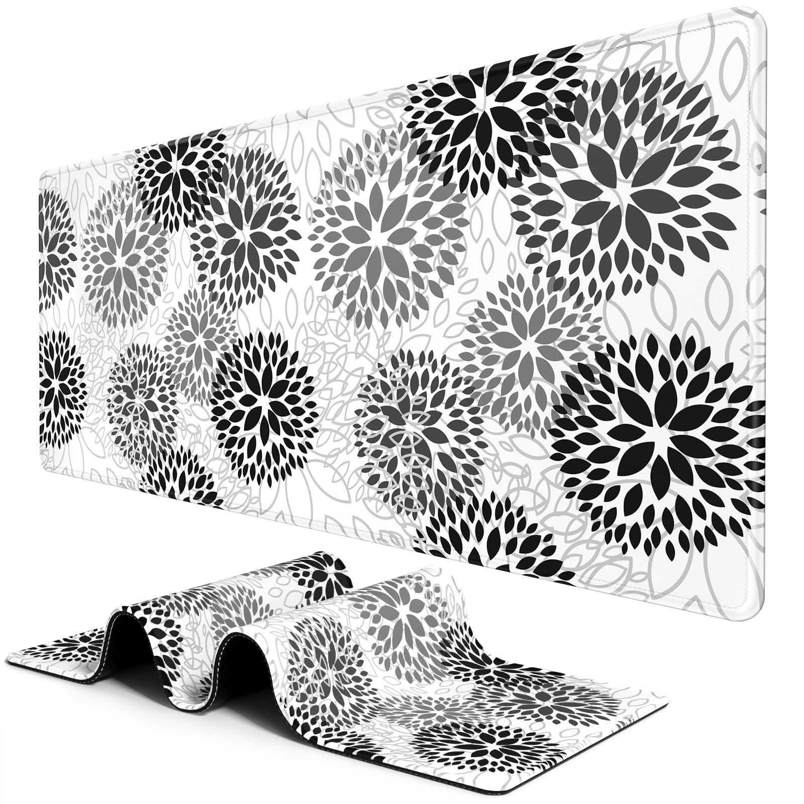 XXL Extended Gaming Mouse Pad - Large Desk Mat for Office & Home, 35.5"x15.7