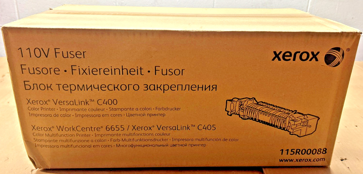 Genuine Xerox 115R00088 / 115R88 110V Fuser for WorkCentre 6655