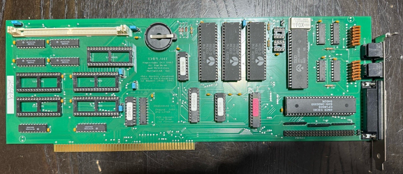 Amiga Emplant Emulator Card For Commodore Amiga 2000 4000 3000