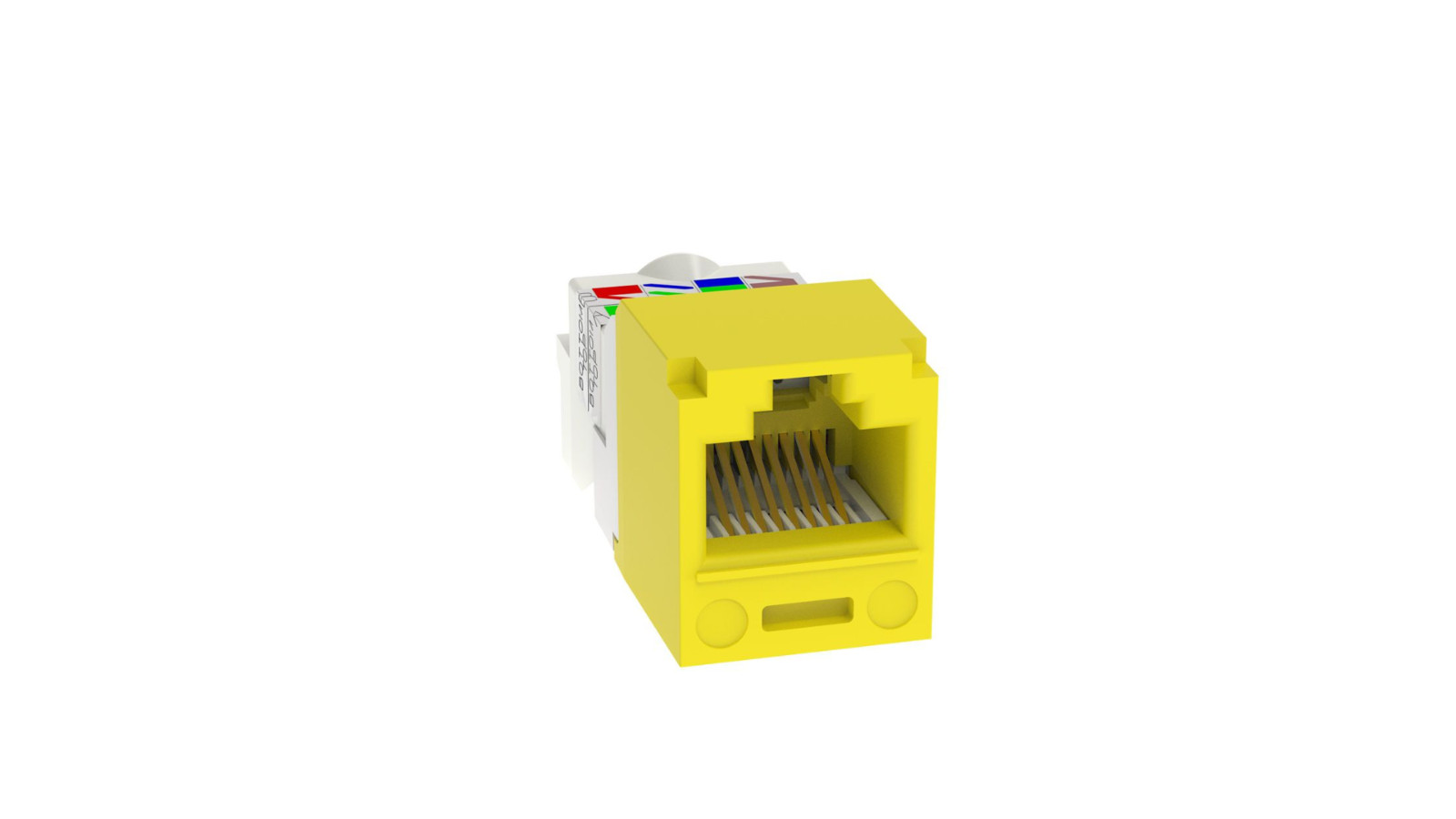 Panduit CJ688TPYL Mini-Com® TX6™ PLUS TP Style UTP Jack Module, Yellow (Qty 24)