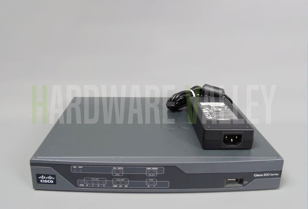 CISCO CISCO888-SEC-K9 Cisco888 G.SHDSL Sec Router w/ ISDN B/U w/ Adv IP Services