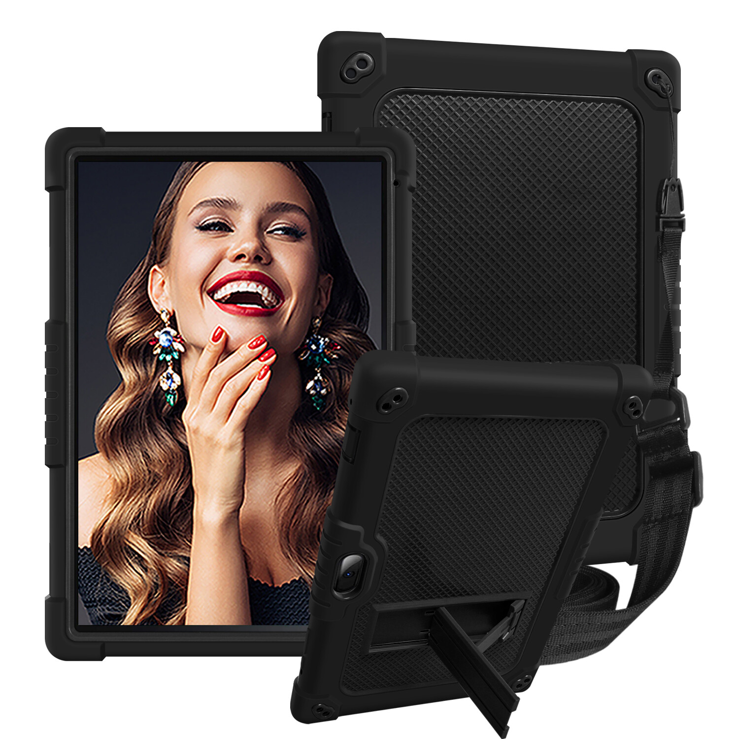 For Vankyo S10,Coopers CUPEISI YQSAVIOR YQ10S 10.1 in Tab Case with Stand/Strap