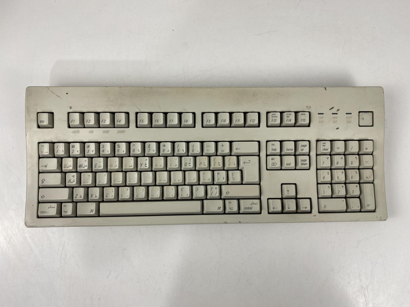 Vintage Macally MK-105X PS2 Computer Keyboard