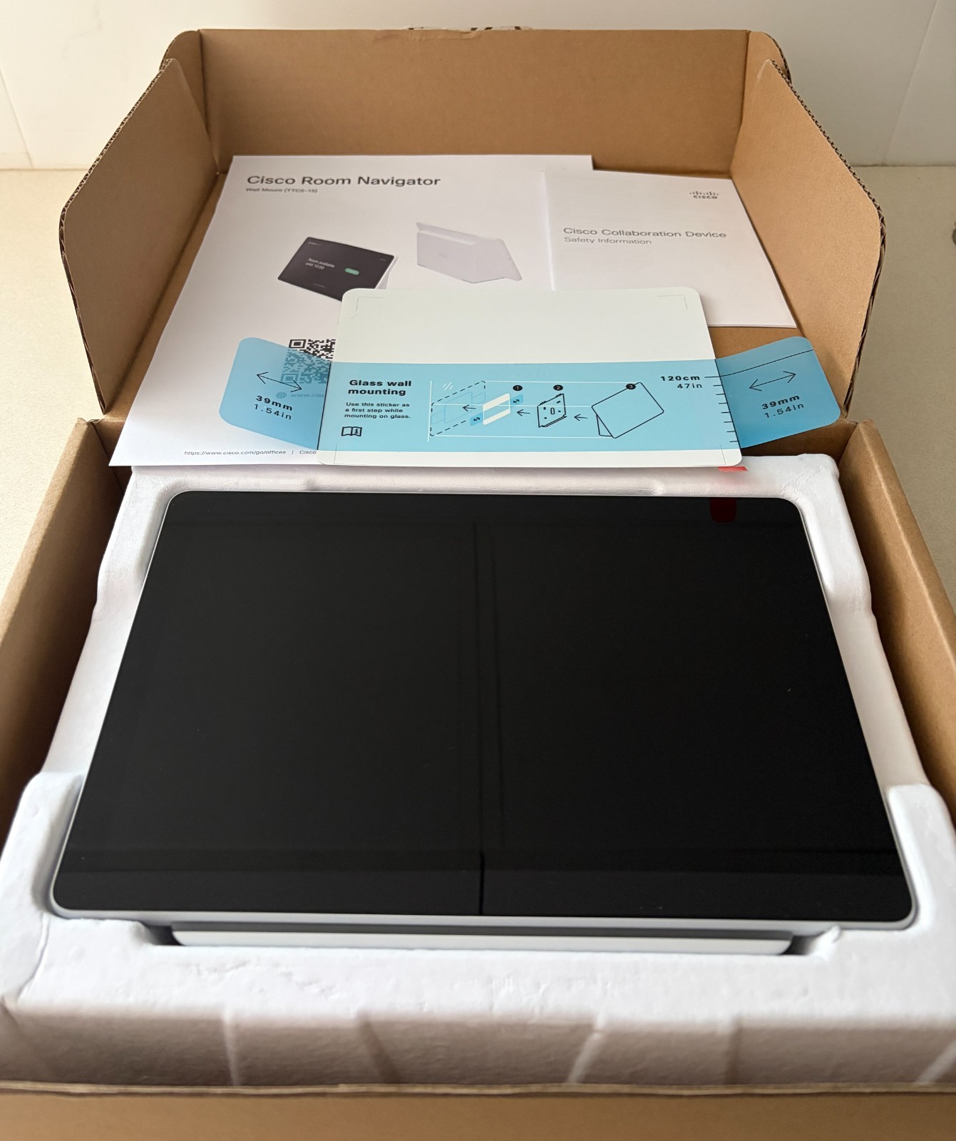 Cisco Room Navigator CS-T10-WM-L V05 - Brand New