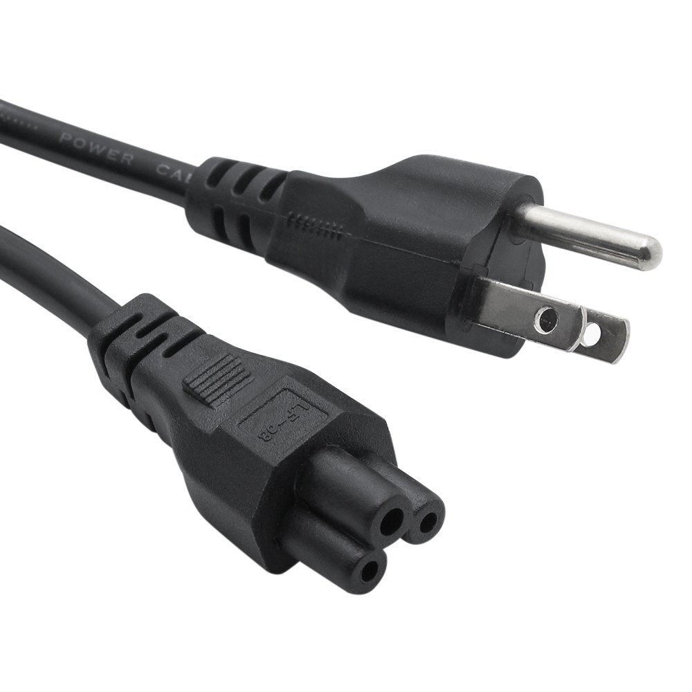 Lot of 1-100 AC Laptop Power Cord Cable 3 Prong Mickey Mouse 6ft Laptop Printer