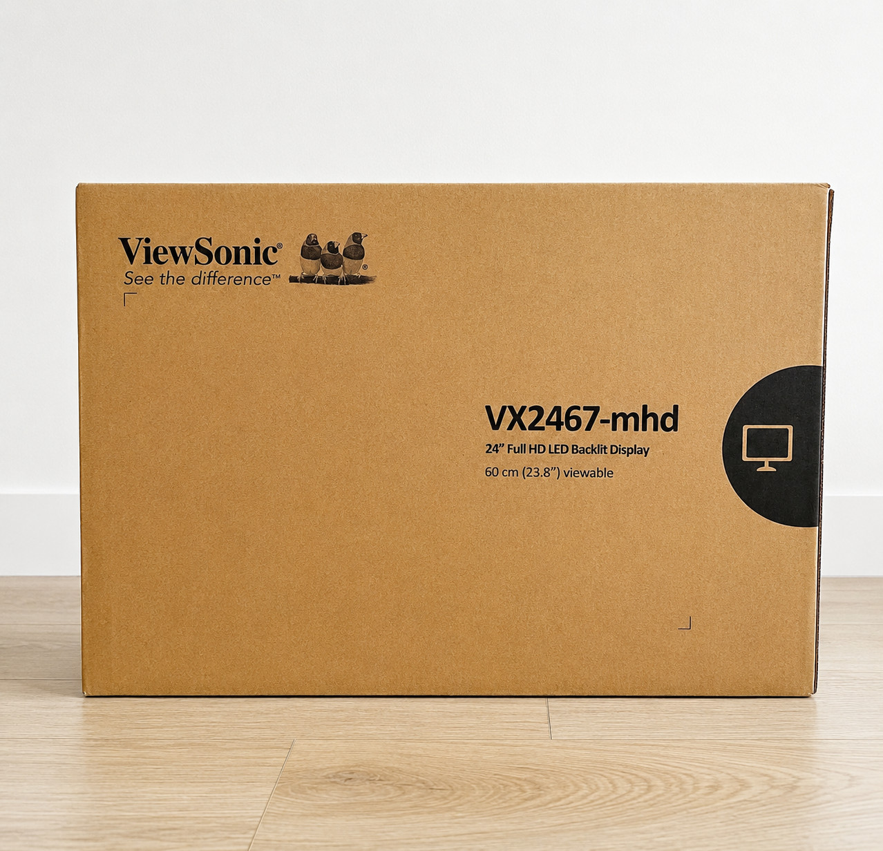 ViewSonic VX2467-MHD 24" 100Hz Full HD Gaming Monitor New Factory Sealed