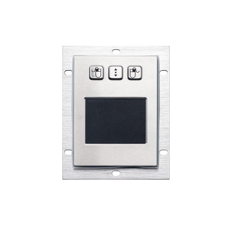 Mini Metal Touchpad Mouse With 3 Buttons Industrial Pointing Device Touch Pad