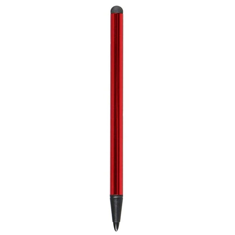 Capacitive and Resistive Red Stylus Pen Touch Compact for Cell Phones