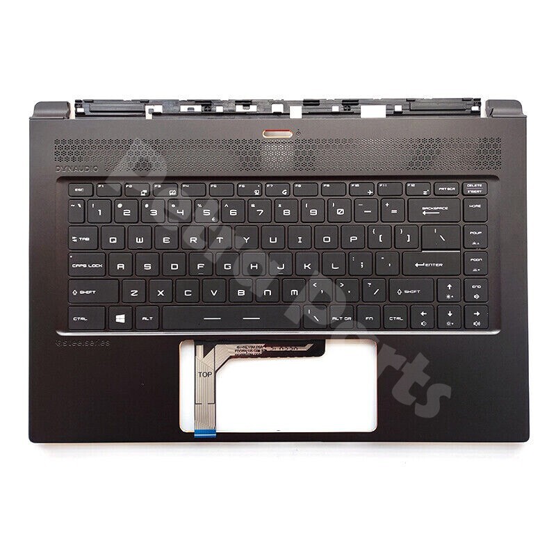 1x For MSI GS65 Palmrest Stealth GS65VR MS-16Q4 15.6" Backlit Keyboard Top Case