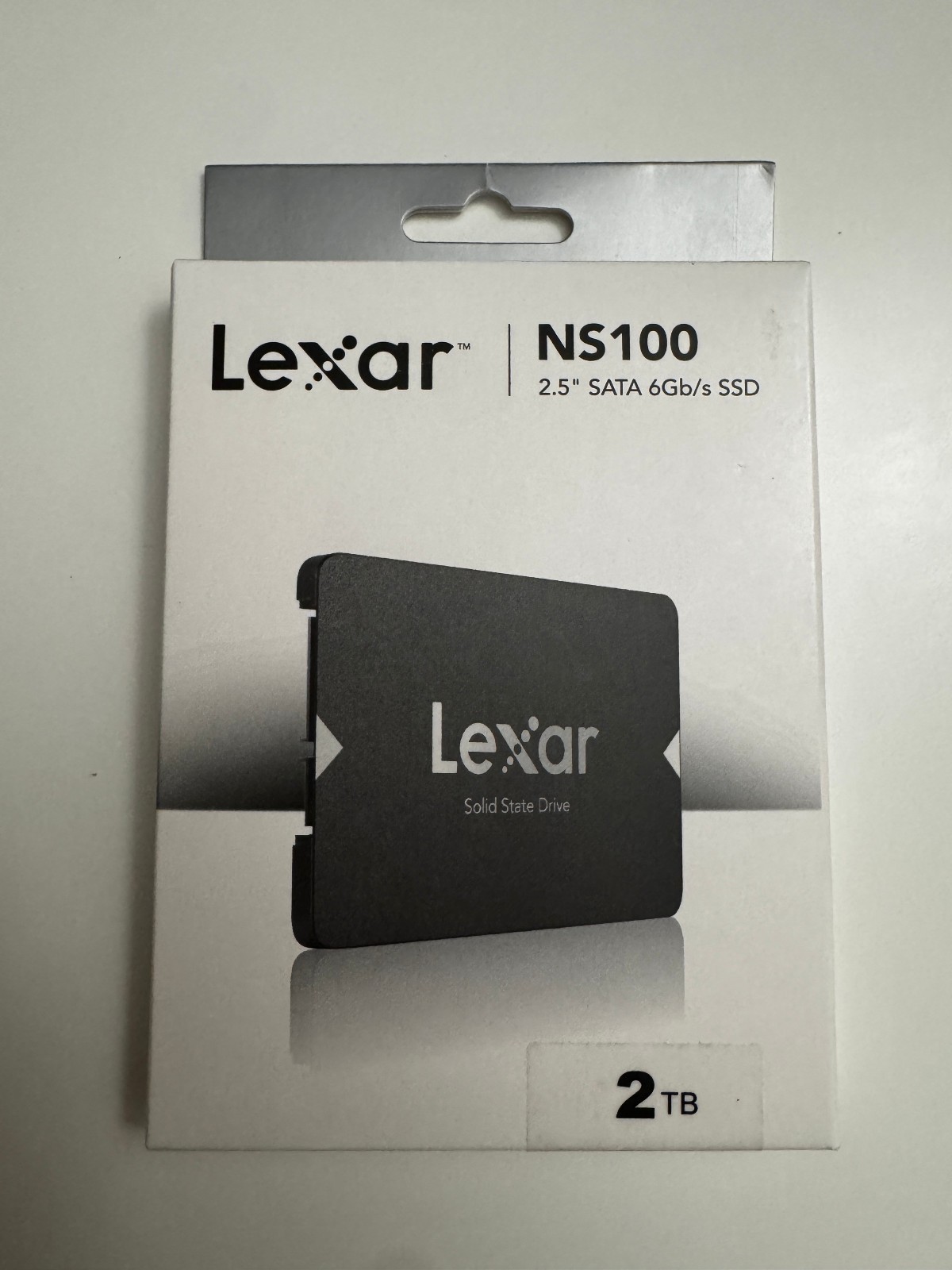 Lexar 2TB NS100 SSD 2.5 Inch SATA III Internal Solid State Drive, Up to 550MB/s 