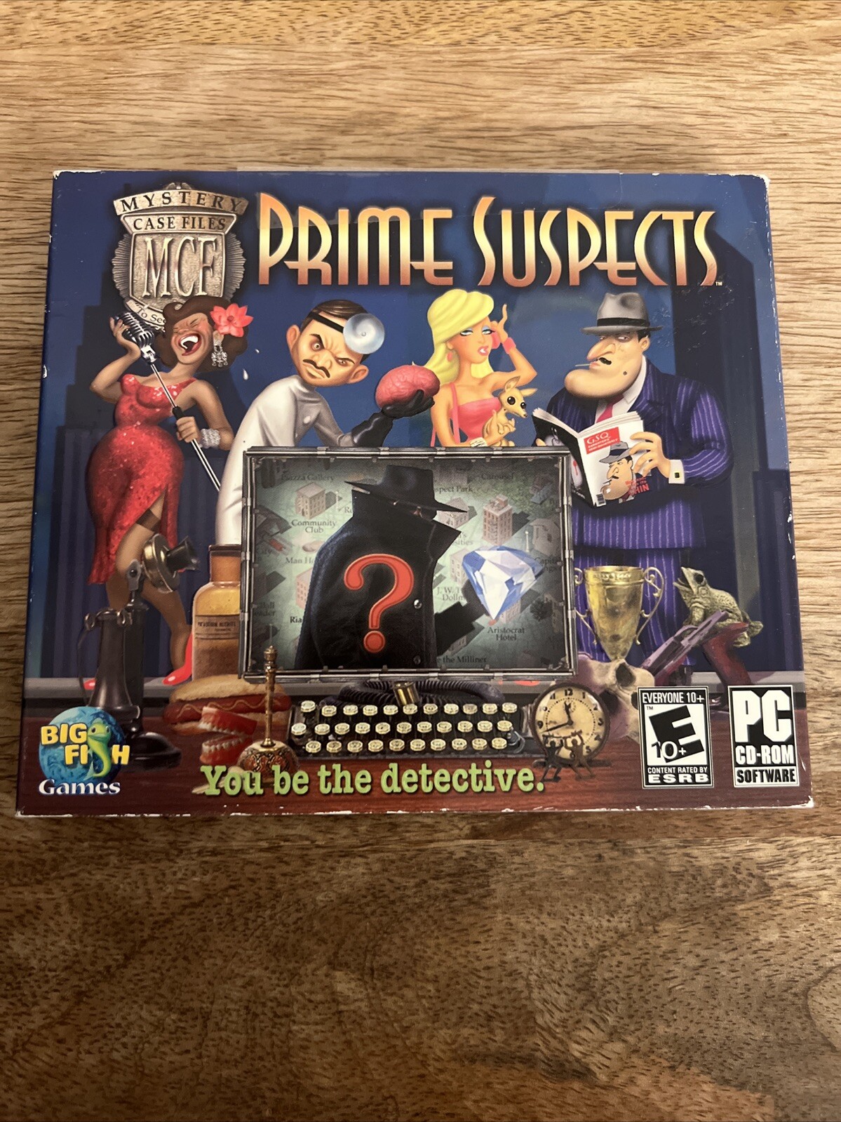 Prime Suspects Video Game Pc Cd-ROM E-Everyone Big Fish