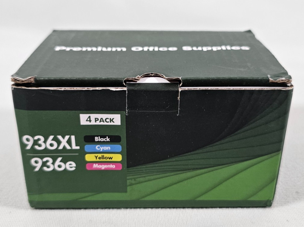 For HP 936 936XL OfficeJet Pro 9125e 4x Ink Cartridges Black Cyan Magenta Yellow