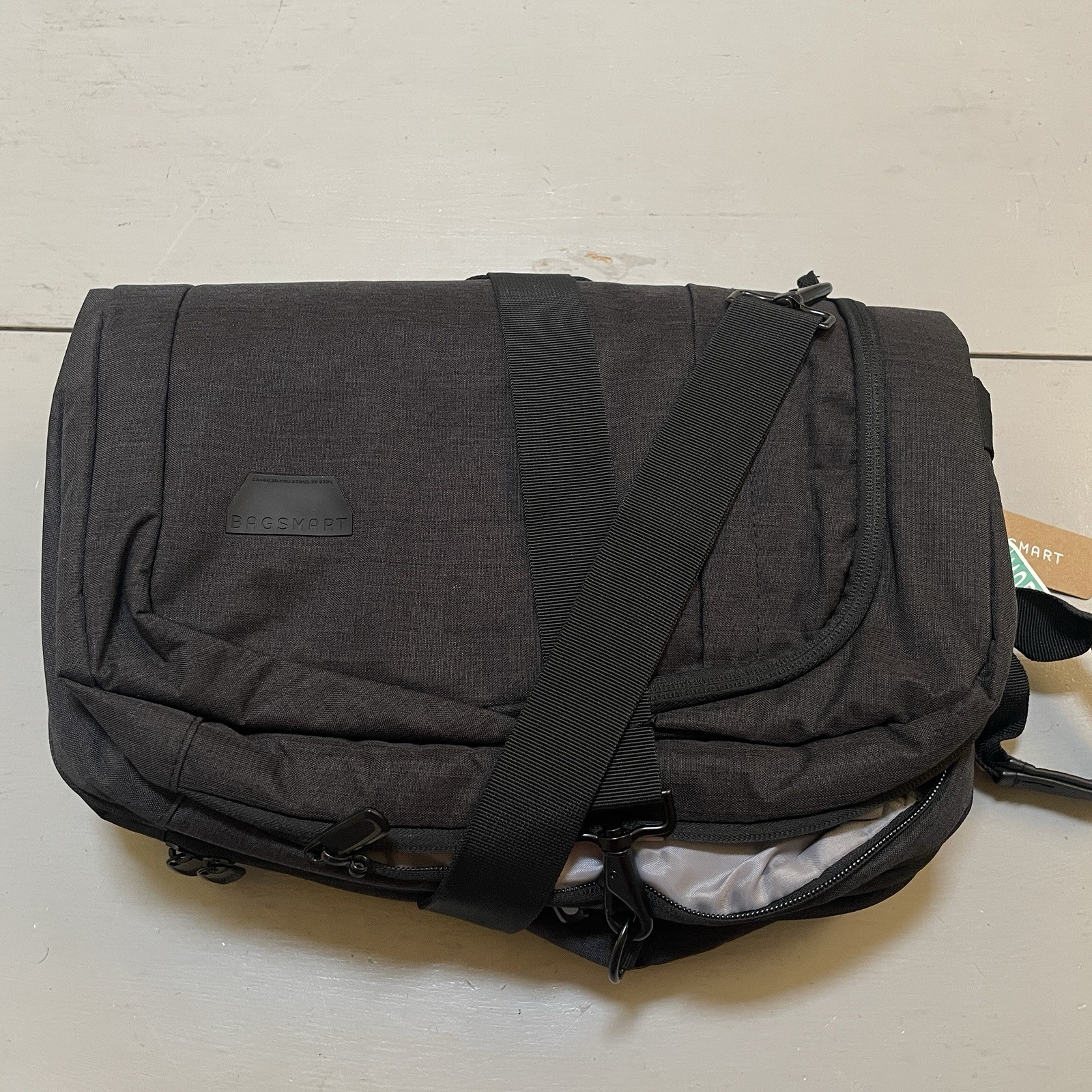 BAGSMART 17.3 Inch Laptop Bag, Expandable Computer Bag Laptop Briefcase NEW NWT
