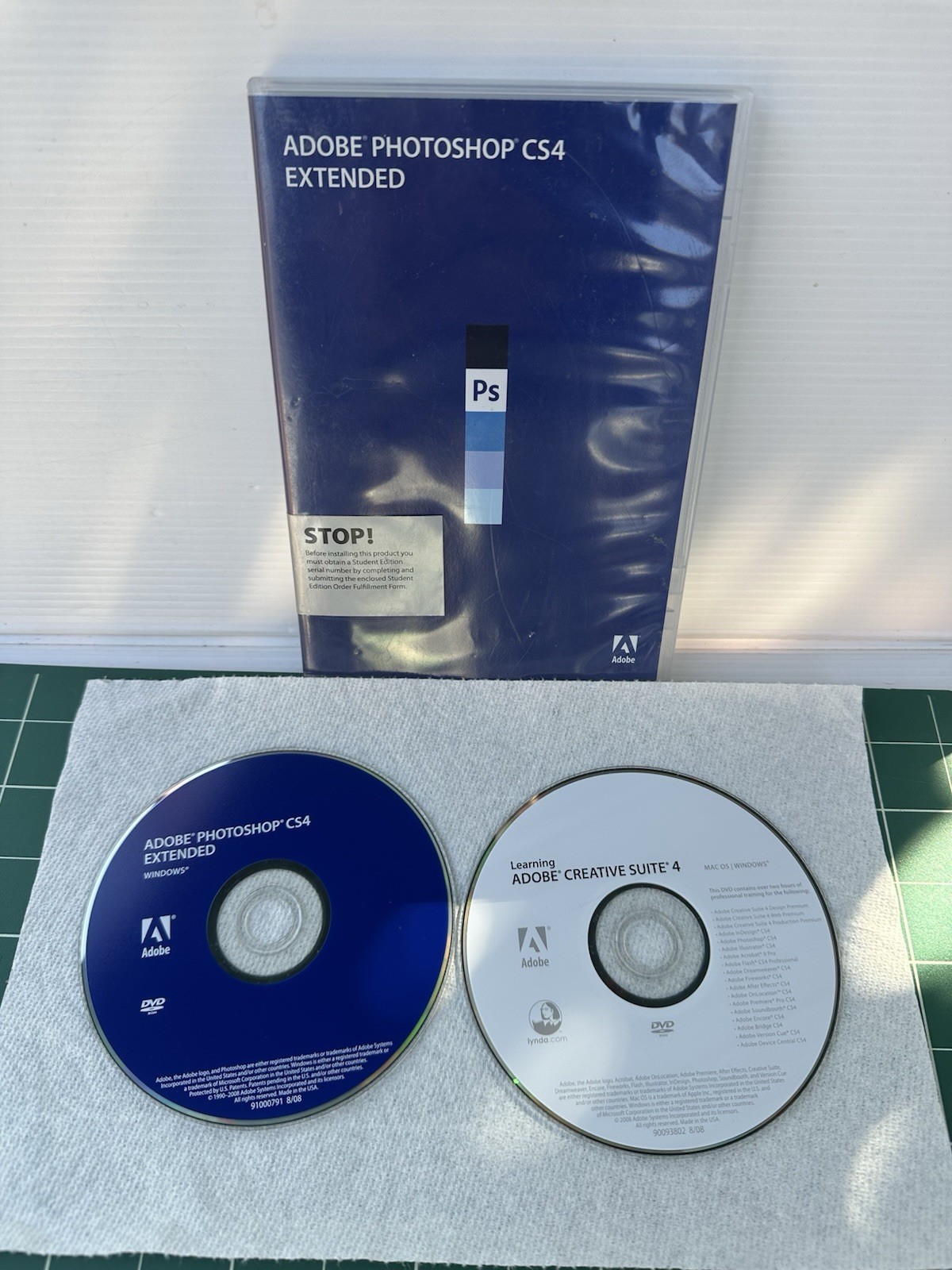 Ad0be Photoshop CS4 Extended Student Edition Windows w/ Code & Serial Number