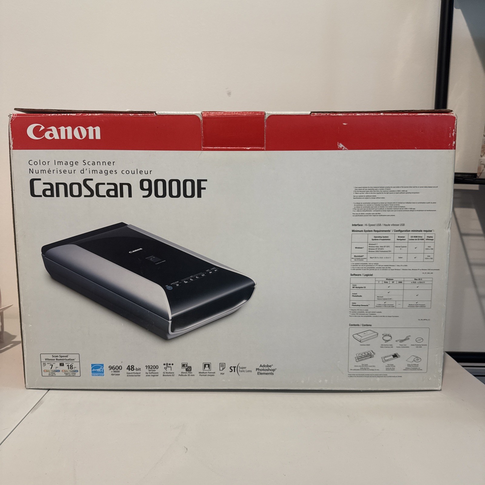 Canon CanoScan 9000F Color Image Scanner
