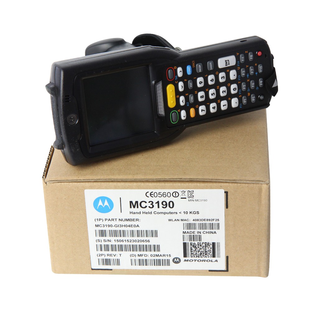 Symbol MC3190 GI3H04E0A 1D Laser Scanner 38-Key Win CE 6.0 Handheld New Original