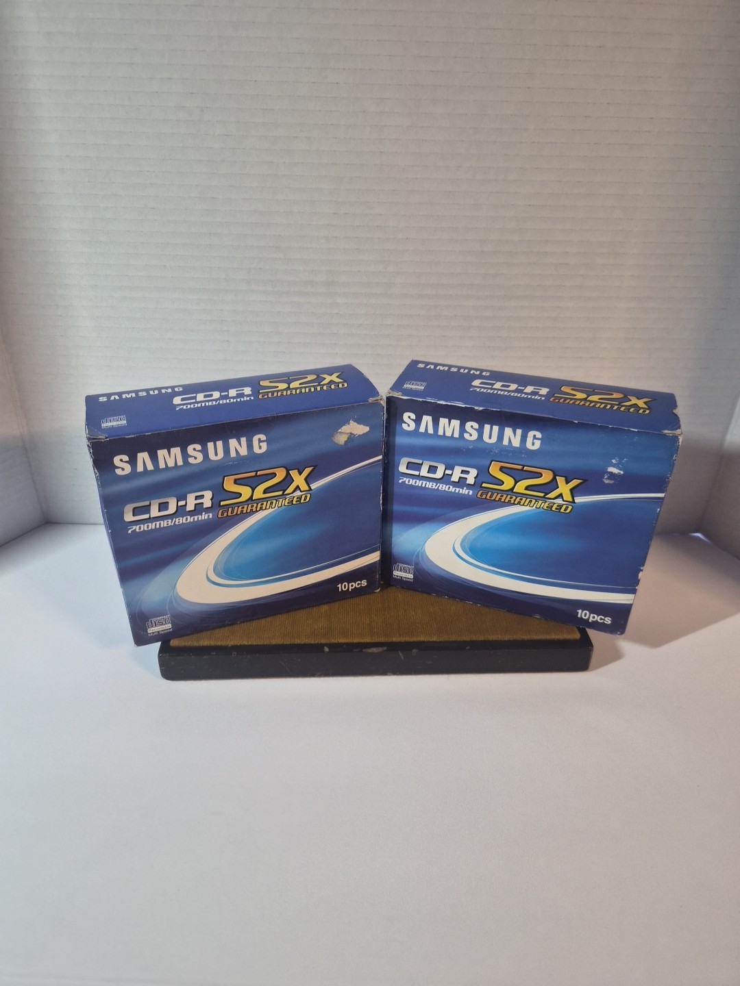 New Samsung CD-R 52X Recordable Muli Speed Discs 700mb/80Min 10Pcs