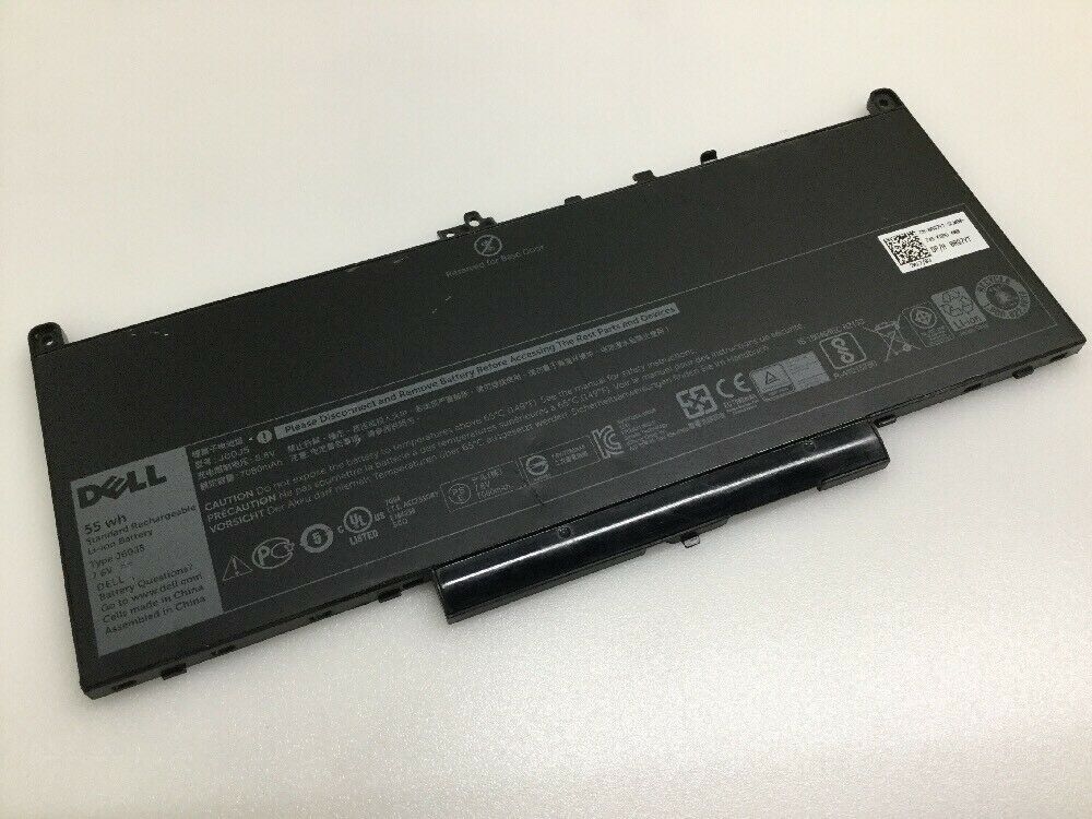 Genuine J60J5 Battery For Dell Latitude E7270 E7470 MC34Y 242WD GG4FM 7.6V 55Wh