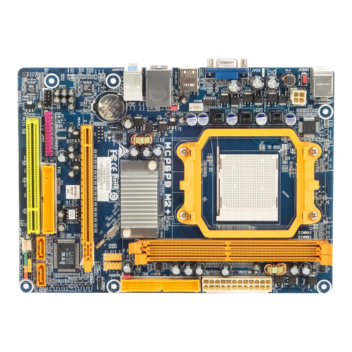 Biostar MCP6PB-M2+ Socket AM2 AMD DDR2 Serial 95W WIN7 XP Micro ATX Motherboard