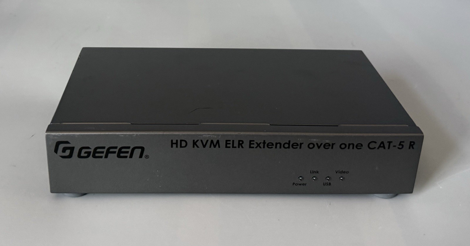 Untested w/ Missing Power Cord — Gefen HD KVM ELR Extender CAT-5 R — See Desc.