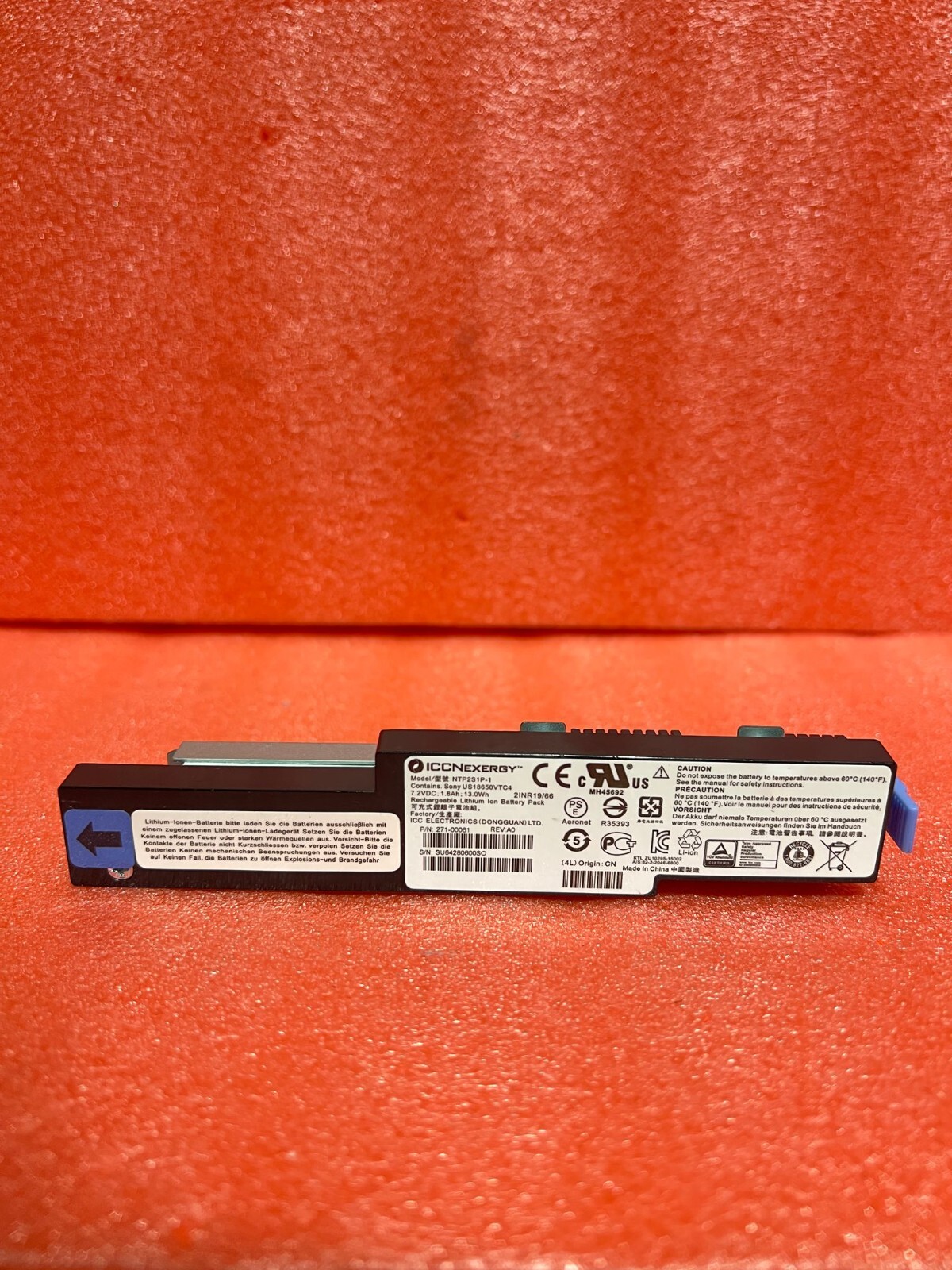 NETAPP Controller battery 271-00061 X-00061-00 NTP2S1P-1 E2800 E2860 E5700