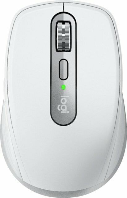 Logitech MX Anywhere 3 for Mac Wireless Bluetooth Mouse Pale Gray USB-C Tested