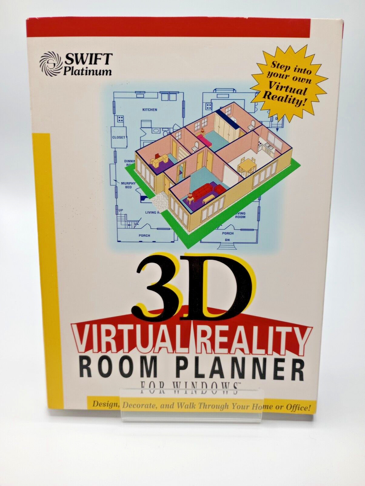 COSMI Swift Platinum 3D Virtual Reality Room Planner - Win 3.1 PC - 3.5" Floppy