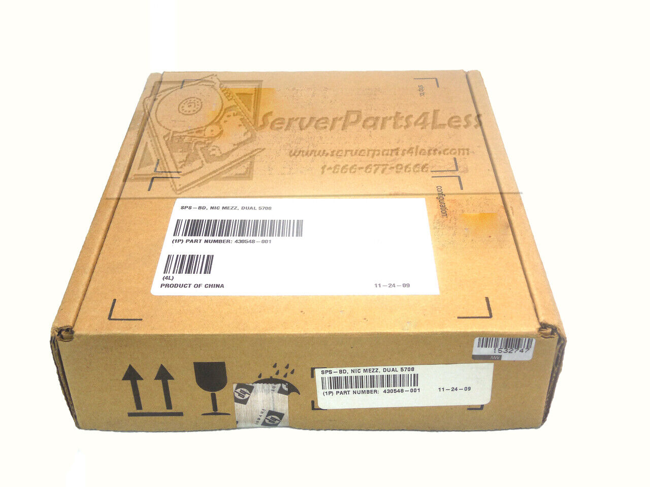430548-001 HP NC373M Dual Port GBE Adapter 406770-B21 404983-001 New Sealed 