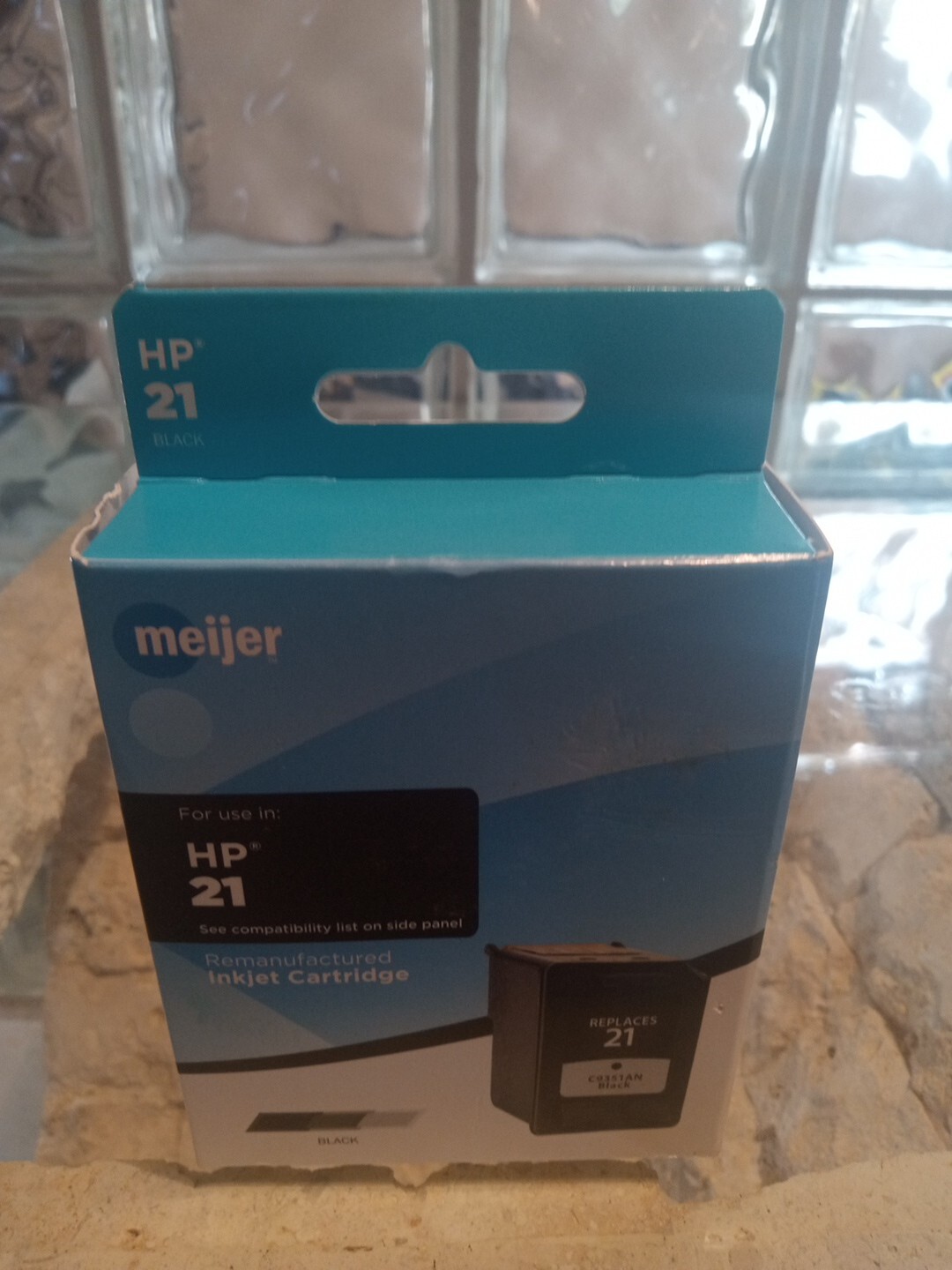 Meijer For HP 21 Black Ink Cartridges for Deskjet Officejet FAX PSC Series 