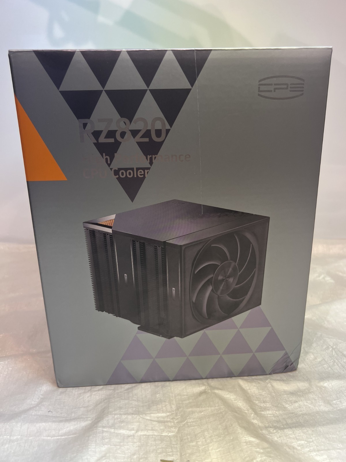 PCCOOLER CPS RZ820 CPU AIR COOLER 290W TDP DUAL TOWER 8 HEAT PIPES NEVER POWERED